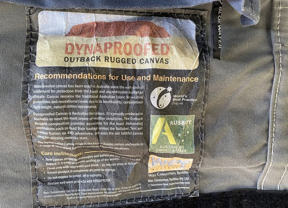Dynaproof Canvas Label