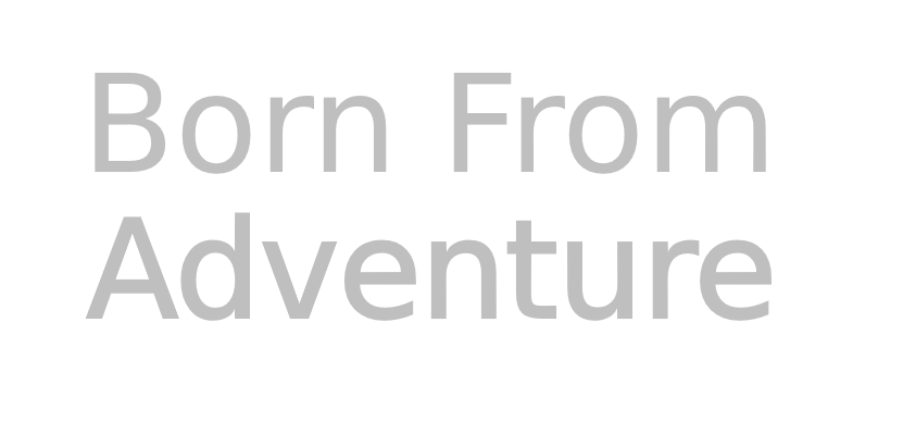BornFromAdventure Logo Dark